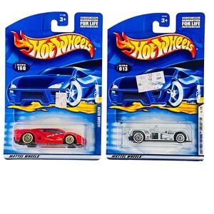 Hot Wheels 2001 First Editions Jaguar XJ220 Red 160 Cadillac LMP White 013 Lot